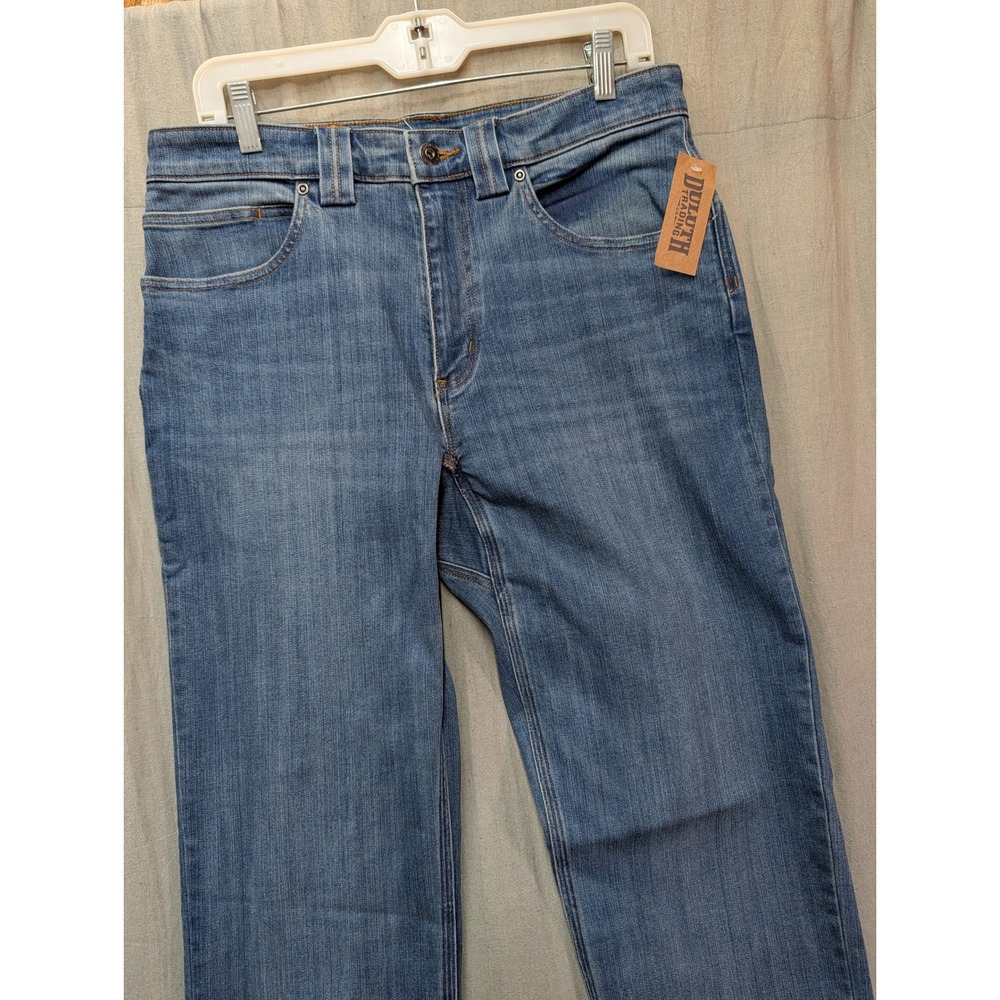 Duluth Trading Co Ballroom Double Flex Standard Fit Jeans Blue 84336 32x34 NWT
